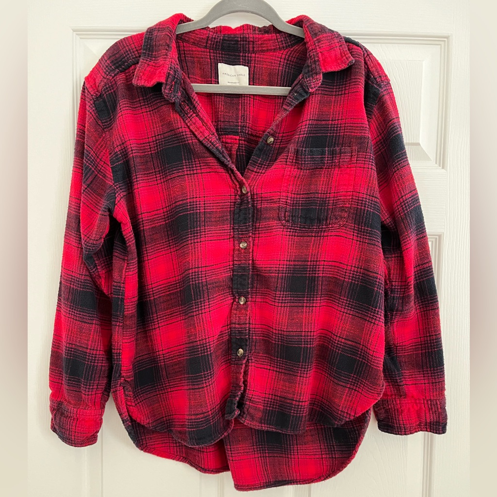 American Eagle Boyfriend Fit Flannel
